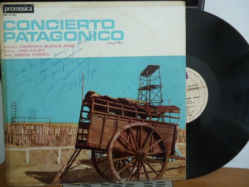 Camerata Buenos Aires Concierto Patagónico Lp Autografiado