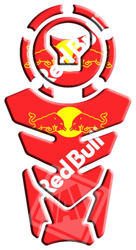 Adesivo Tanque Bocal Fan Twister Titan Bros 160 Red Bull 7