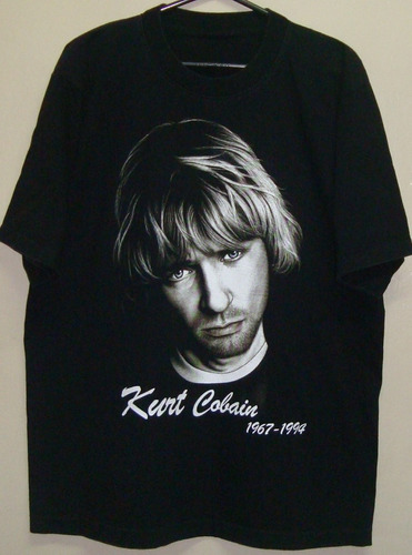 Polo Kurt Cobain L Original Importado Led Zeppelin Nirvana