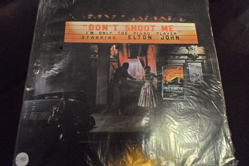 Elton John Vinilo    Don,t Shot Me