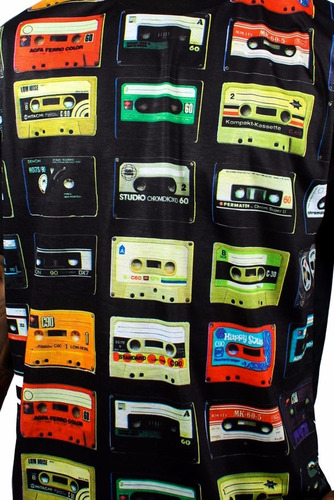 Camiseta Camisa Fita K7 Cassete Swag Hip Hop