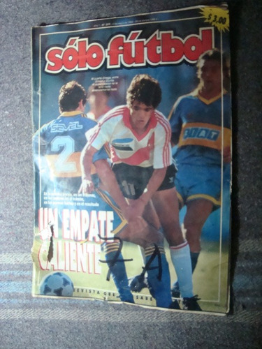 Sólo Fútbol 359 4/5/92. Póster: Rosario Central.