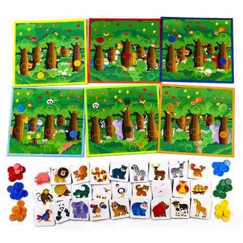 Imagen 3 de 8 de Animales Escondidos Loteria Don Rastrillo Ruibal Mundomanias