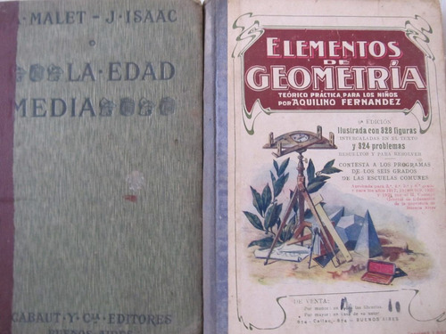 Libreriaweb 2x1 Elementos De Geometria Y La Edad Media