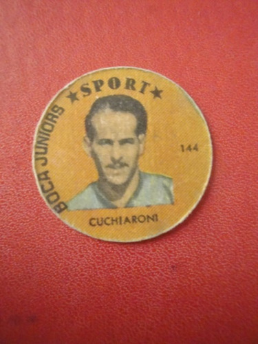 Figuritas Sport Boca Juniors Año 1956 Cuchiaroni Nº144
