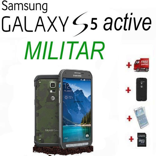 Samsung Galaxy S5 Active Ip67 Militar 4g Android Nuevo +4