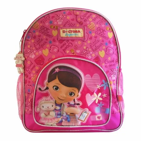 Mochila Espalda 14p. Disney Doctora Juguetes Mundo Manias