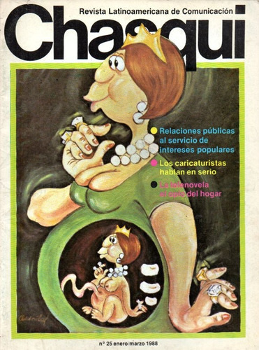 Revista Chasqui 25 Relaciones Publicas Comunicacion 1988