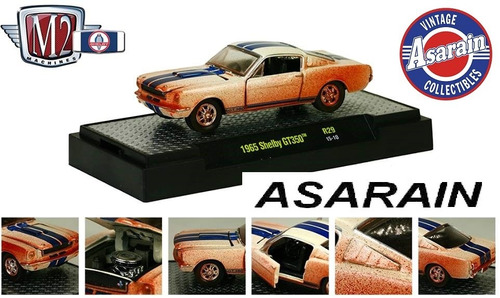 M2 Detroit Muscle 1965 Ford Mustang Shelby Gt 350 Sujo 1/64