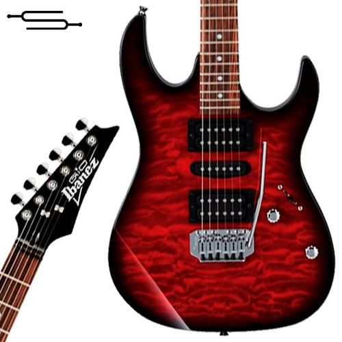 Imagen 3 de 6 de Ibanez Grx 70qa Negra Guitarra Electrica C/ Tremolo + Funda