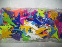 Comprar Gcg Lote 100 Aviones De Plastico Colores 6 Centimetros Retro
