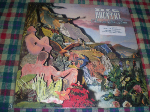 Big Country / Peace In Our Time Vinilo Insert - England R7