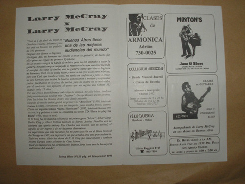 Larry Mc Cray...(guitarrista De Blues...)