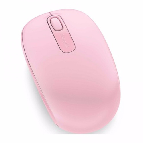 Mouse Sem Fio Wifi Original Microsoft Mobile 1850 Usb Rosa