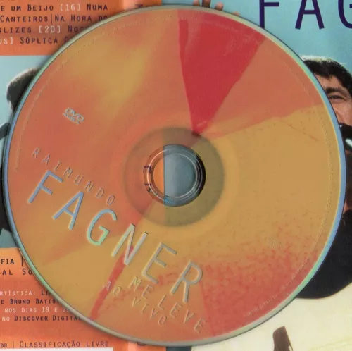 Raimundo Fagner DVD Me Leve Ao Vivo Brand New Made In Brazil