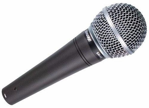 Microfono Shure Sm-48 Vocal Mano Dinámico Original