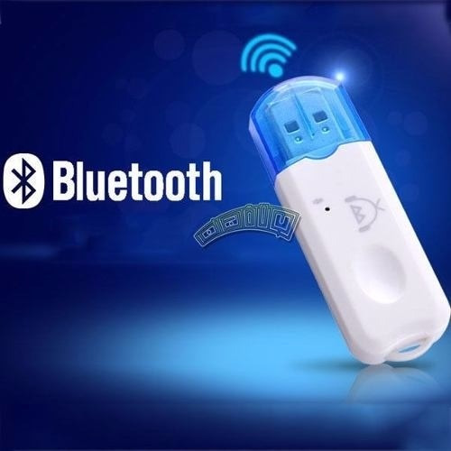 Receptor Bluetooth Áudio Música P2 Usb Adaptador Som Carro