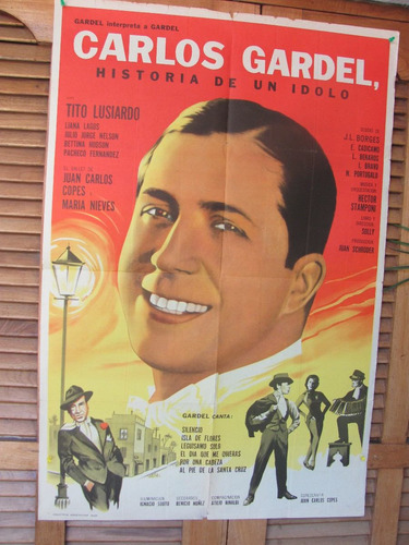 Afiches De Cine Antiguos  Con  Carlos  Gardel