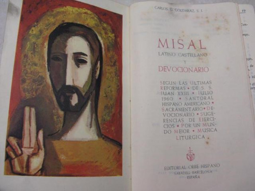 Mercurio Peruano: Libro Religion Misal Latino L150 Rn3gi