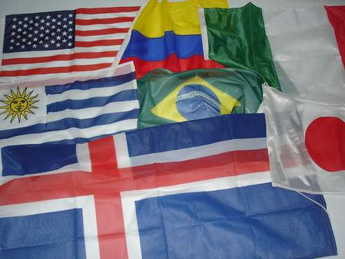Banderas De Todos Los Paises 60x90cms - Directo De Fabrica