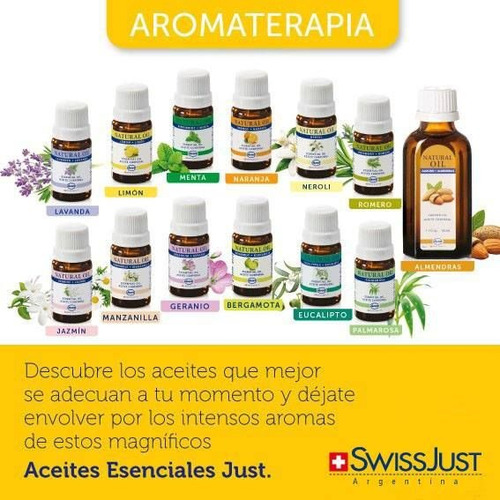 Aceite Esencial Palmarosa Swissjust 10ml