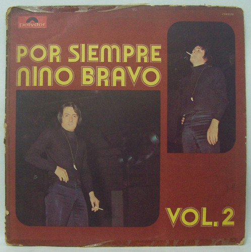 Lp Nino Bravo - Por Siempre - Vol 2 - 1976 - Polydor