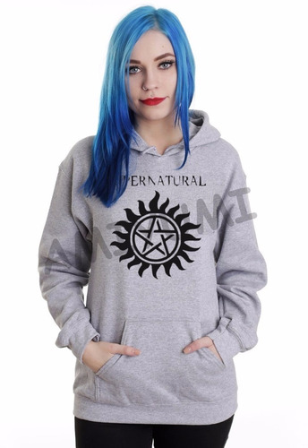 moletom supernatural feminino