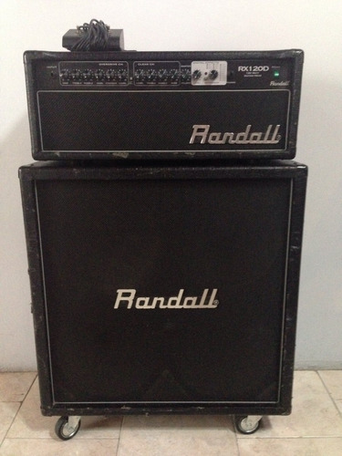 Amplificador De Guitarra Randall Rx120d Con Gabinete 4x12.