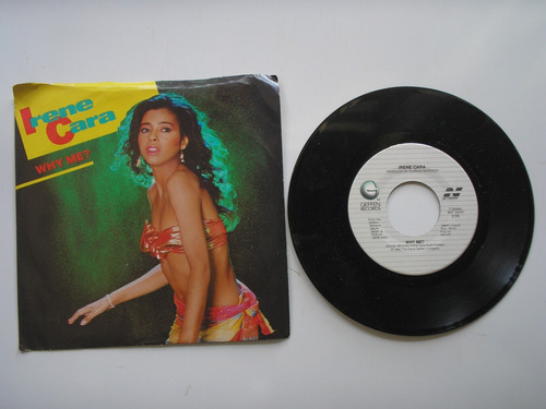 Disco Vinilo Irene Cara Why Me? 45rpm Printed Usa 1983
