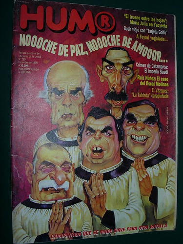 Revista Humor 280 Joaquin Sabina Julio Godio Molinas Vazquez