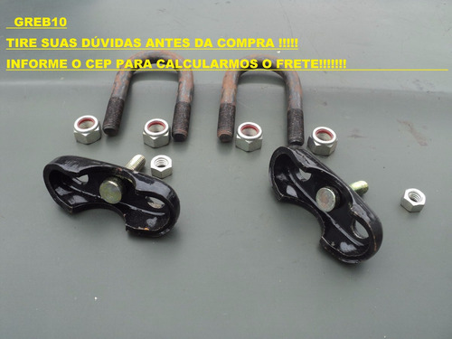 Kit Jogo Grampo Suspensão D10 C10 C15 C14 Jogo Completo Novo