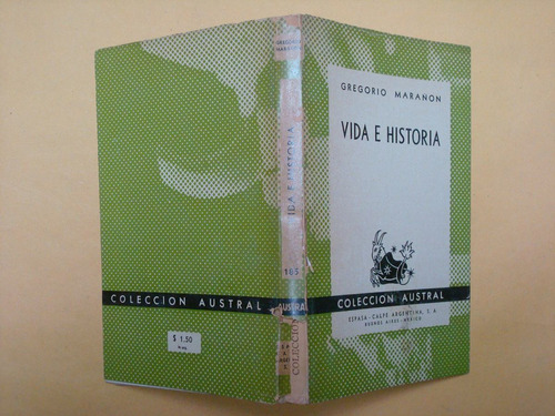 Gregorio Marañón, Vida E Historia, Espasa-calpe, Argentina,