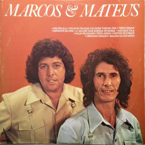 Lp Marcos E Mateus (1980)