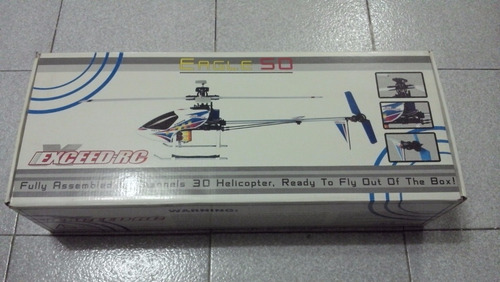 Helicóptero De Radio Control Exceed Eagle 50 De 6 Canales (Usado)