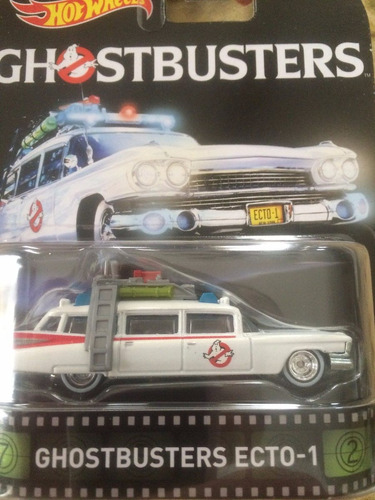 Hot Wheels Ghost Buster Ecto1 Retroseries1/64 Caza Fantasma