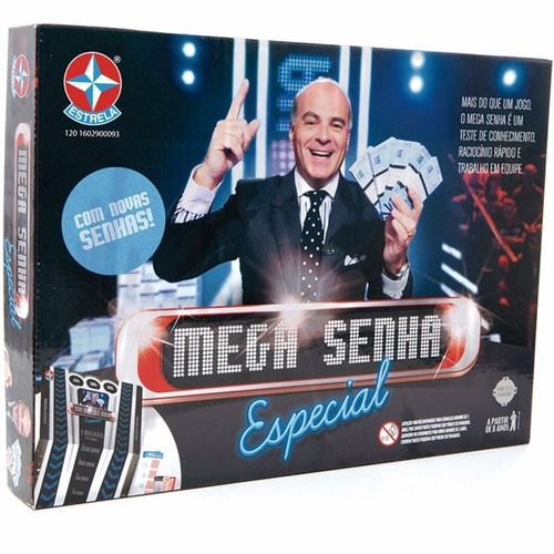 Jogo Mega Senha Especial Estrela