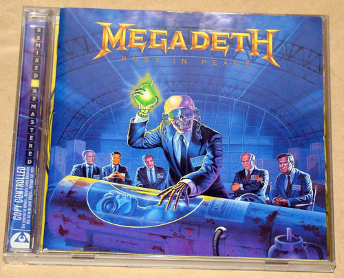 Megadeth Rust In Peace Cd Argentino / Kktus