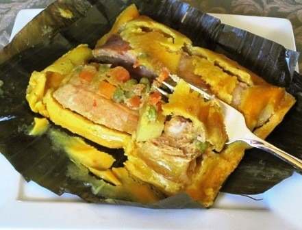 Tamales Colombianos Grandes En Hoja De Plátano, Aprox 1 Kilo