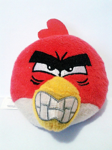 Coleção De Pelucia Angry Birds Red Vermelho Mc Donalds Líder