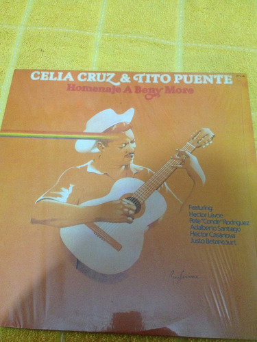 Celia Cruz Y Tito Puente  Homenaje A Beny More Disco Vinil