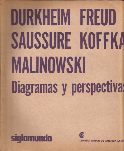 Durkheim, Freud Y Otros  Diagramas Y Perspectivas Siglomundo