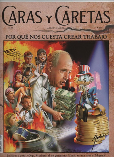 7 Revistas Caras Y Caretas  Año 2005/6  Con 4 Cd  (r53)