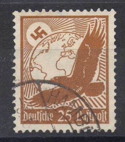 Alemania Estampilla Del Tercer Reich 1934 25 Reichspfennig