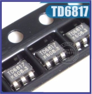 Ci Smd Td6817 Sot23-5 Original Fonte Regulador 6817 Cod F4