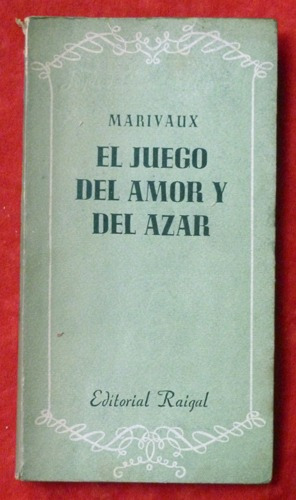Marivaux - El Juego Del Amor Y Del Azar
