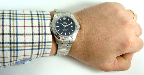 Tag Heuer Aquaracer Aço-aço Automático Waf2110 !