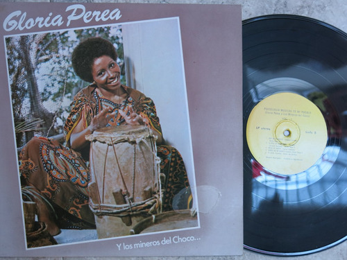 Vinyl Vinilo Lp Acetato Gloria Perea Mineros Del Choco Tropi