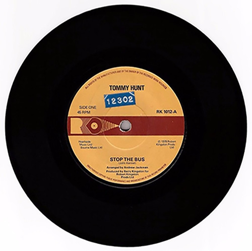 Tommy Hunt Stop The Bus / Usanna Baby 1978 Vinilo 45 Soul