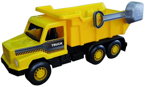 Camion Volcador Constructor Grande Kumo Toys Con Pala