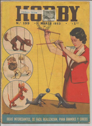 Revista / Hobby / Nª 199 / Marzo 1953 /